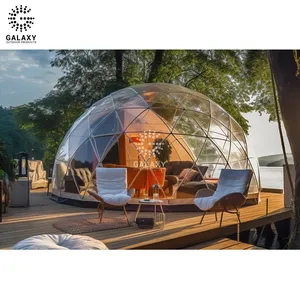 Dôme gonflable pour le <span class=keywords><strong>camping</strong></span>, dôme géodésique transparent pour mariage en plein air, tente de <span class=keywords><strong>camping</strong></span> pour <span class=keywords><strong>location</strong></span> - Product Image 1