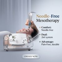 Appareil de mésothérapie sans aiguille par radiofréquence pour le rajeunissement de la peau, le massage facial, l'électroporation et le lifting anti-âge