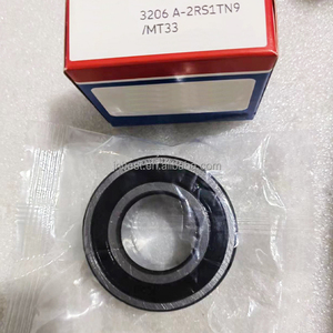 Cuscinetti a Sfera 3206-2RS, 3206-2Z, 3208, 3209, <span class=keywords><strong>3210</strong></span>, 3211, 3212, 5206 ZZ/2RS, Cuscinetto a Sfere a Contatto Angolare a Doppia Fila 3206 RS - Product Image 1