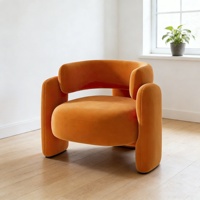 Canapés et chaises nordiques modernes de luxe, meubles durables et confortables pour salles à manger, bureaux, salons et hôtels