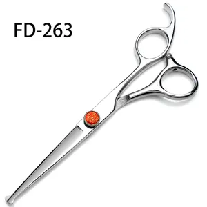 FD-263 Factory Wholesale Professional Hairdressing Scissors Haircut Flat Cut to Set