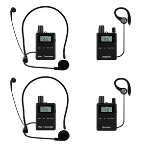 Super qualità 2.4G senza fili guida turistica del sistema gratis microfono auricolare impermeabile a due vie palmare per la formazione del cavallo Hajj - Product Image 4
