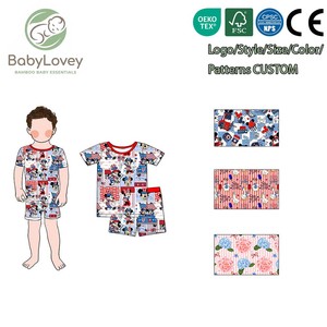 Babylovey Tutina Personalizzata per Neonati 95% Bambù 5% Spandex, Body per Neonati, Pigiama Estivo - Product Image 4