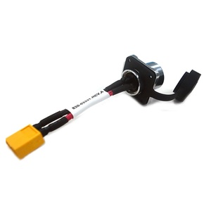 Faisceau de câbles électroniques en cuivre étamé étanche avec isolation PVC, connecteurs aviation LP20 et <span class=keywords><strong>XT60</strong></span> mâle/femelle - Product Image 1
