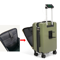 Nouvelle Valise Cabine 20 Pouces Étanche et Robuste 2026 avec Sac à Dos Amovible pour Ordinateur Portable – Bagage de Cabine
