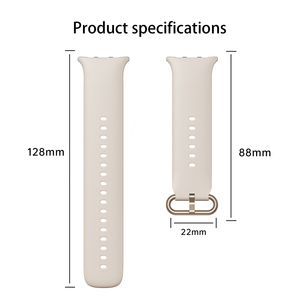 HUANLONG Silicone Sport <b>Watch</b> Band for Honor Watch5 & Smartwatch Rubber Buckle Soft Adjustable Breathable <b>Strap</b> 22 Colors - Product Image 2