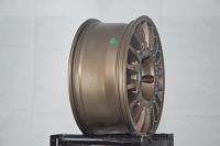 Venta Directa de Fábrica y Venta al Por Mayor de Llantas de Aleación Estilo Rally Multirradio en Bronce Mate de 17 Pulgadas 5x150 para Autos de Pasajeros