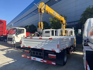 דונגפנג 2 טון בום משאית מנוף הידראולי קטן עגור משאית רכוב משאית - Product Image 5