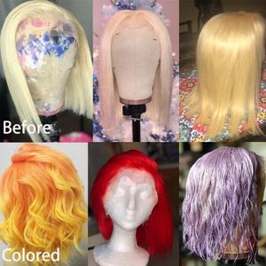 A buon mercato Dei <span class=keywords><strong>Capelli</strong></span> Umani 4*4 Chiusura Blonde di Bob Parrucca Per African American Breve Rettilineo Anteriore Del Merletto Dei <span class=keywords><strong>Capelli</strong></span> Umani Bob parrucca Per Le Donne Nere - Product Image 4