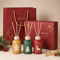 Difusor de Aceites Esenciales con Aroma Premium, Impresión Personalizada, Diseño AIKUN, para Decoración Navideña del Hogar