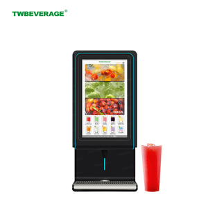 Distributeur <span class=keywords><strong>de</strong></span> boissons TWBEVERAGE avec système Wi-Fi IoT commercial, <span class=keywords><strong>machine</strong></span> <span class=keywords><strong>à</strong></span> jus et sirop avec grand écran tactile LED - Product Image 1