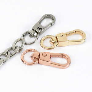 Meetee F3-28 8 Mét Hợp Kim Hook <span class=keywords><strong>Buckle</strong></span> Phụ Kiện Phần Cứng Cho Bag Chain Snap Móc Cài Túi Xách Dây Đeo Tôm Hùm Mùa Xuân Khóa - Product Image 3