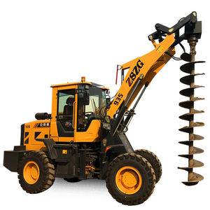 掘削機掘削機小型ホイールローダーポストホール用油圧オーガーアースドリル用 - Product Image 3