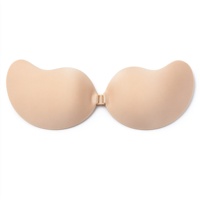 Soutien-gorge adhésif invisible sans bretelles et sans dos, réutilisable, pour robe de mariée, fixation forte