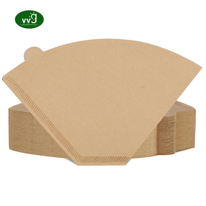VVG 100 Đếm Cà Phê Lọc <span class=keywords><strong>Cone</strong></span> Không Tẩy Lành Bộ Lọc Cà Phê Dùng Một Lần Cho Nhỏ Giọt Và Tương Thích Với Đổ Hơn Máy Pha Cà Phê - Product Image 1