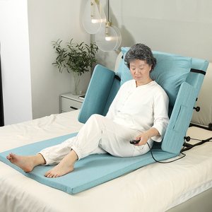 Respaldo Eléctrico Ajustable <span class=keywords><strong>para</strong></span> <span class=keywords><strong>Cama</strong></span> con Barandilla, Colchón Elevador Plegable <span class=keywords><strong>para</strong></span> Pacientes Postrados, Equipo de Cuidado en el Hogar - Product Image 3