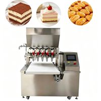 Machine tout-en-un entièrement automatique pour le remplissage de sandwichs, la fabrication de pain et de pâtisseries occidentales, avec régulation de vitesse par conversion de fréquence et anti-colmatage