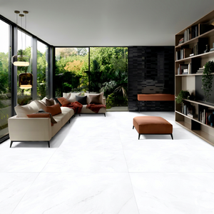 Azulejos de Porcelana Mate de 60x120cm con Efecto Mármol, Antideslizantes, 9mm de Grosor, para Baño, Sala de Estar, Diseño Moderno - Product Image 1