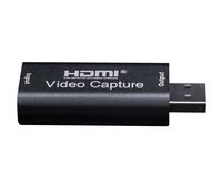 Tarjeta de captura de vídeo Dtech Hd, Mini portátil en vivo para Halee 4K/1080P, Usb, Hdmi