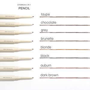 Набор для бровей 3 в 1: карандаш, помада, тинт для бровей, водостойкий, без логотипа, OEM-сервис, под собственной торговой маркой - Product Image 3
