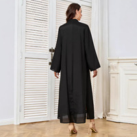 Abaya de Dubaï 2026, élégante et luxueuse, brodée de perles, robe de soirée pour femmes, robe d'Aïd