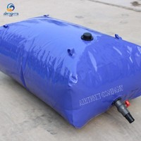 Vente d'usine en gros de réservoirs d'eau en bâche PVC pour la conservation agricole et le stockage d'eau d'urgence