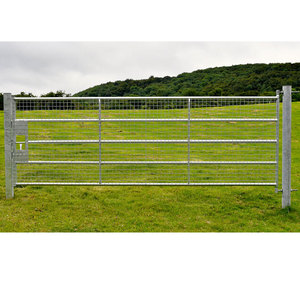 Bán Buôn Hot-Bán Xách Tay Trang Trại Sản Phẩm Lĩnh vực Cổng Kim Loại Lĩnh Trường Cổng Trang Trại Hàng Rào Cổng 1.13M H X 3M L Mạ Kẽm Trang Trại Cổng - Product Image 1