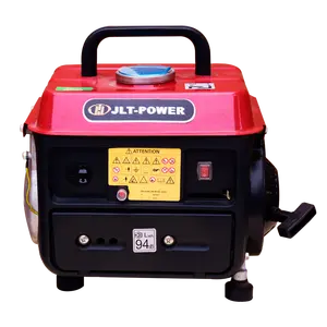 Buon 0.65kw 0.65kva 0.72kw 0.72kva 0.8kw 0.8kva 2 tempi Mini portatile silenzioso uso domestico generatore di benzina prezzo per la vendita con CE