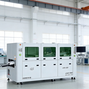 เครื่องบัดกรีแบบคลื่นอัตโนมัติความเร็วสูงสำหรับงานอุตสาหกรรม รุ่น KTU350 - Product Image 6