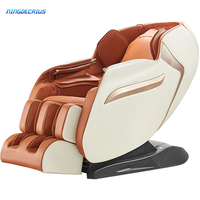 Fauteuil de massage ergonomique à gravité zéro, massage complet du corps, piste SL, pétrissage profond, thérapie thermique, idéal pour les personnes âgées