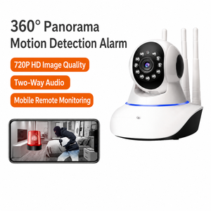 Camera CCTV An Ninh Gia Đình 360 Độ Toàn Cảnh Âm Thanh Hai Chiều HD, Sản Xuất OEM ODM Nhãn Riêng, Trực Tiếp Từ Nhà Máy - Product Image 1