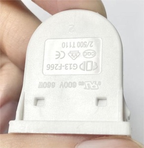 F266 C2 nhựa lampholders ổ cắm phụ kiện thay thế T8 G13 huỳnh quang ống ánh sáng đèn chủ cơ sở các loại - Product Image 5