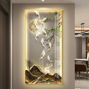 Cuadros Decorativos de Pared de Cristal para Sala de Estar, Diseño Moderno de Alto Brillo, 100X50CM, Decoración para el Hogar, Dropshipping - Product Image 3