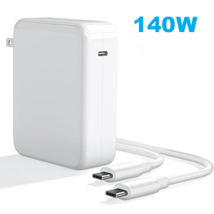 <span class=keywords><strong>Chargeur</strong></span> PD 140W avec 1 port USB-C et câble de 2 m pour <span class=keywords><strong>Macbook</strong></span> Pro/Air, prise interchangeable US/EU/AU/UK - Product Image 1