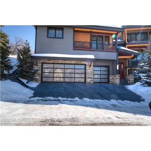 <span class=keywords><strong>Porte</strong></span> de garage en verre encadrée économique de luxe, structure simple, faible coût, installation facile, pour <span class=keywords><strong>location</strong></span> et portail de voiture - Product Image 5