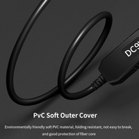 TISHRIC Câble d'alimentation USB DC 5V à 9V/12V Câble d'alimentation de ligne de puissance Convertisseur de module élévateur Fil USB pour routeur Convertisseur WIFI