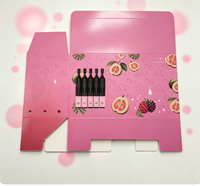 Boîte sur mesure, personnalisez votre logo imprimé, boîte en carton recyclable, emballage pliable pour cosmétiques, huile pour le corps, beurre corporel