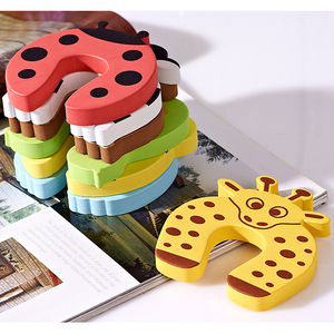 Blocco <span class=keywords><strong>di</strong></span> Sicurezza per Bambini, Protezione Anti-Pizzicamento per Porte, Fermaporta a Forma <span class=keywords><strong>di</strong></span> Animale Cartoon in Morbida Schiuma EVA, Protezione per Dita dei Bambini - Product Image 5