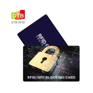 2022 Factory Prijs Aanpassen Logo Hoge Kwaliteit Card Cr80 Maat Credit Card Protector Smart Nfc Rfid Blocking Card