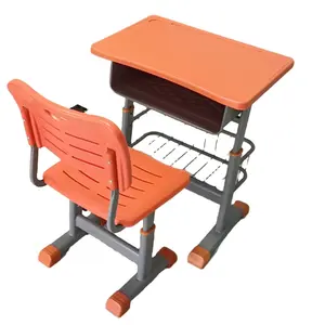 现代钢架木制课桌符合人体工程学设计的舒适家庭办公室必备家具改进学习