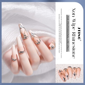JTING Gel de Uñas 3D con Diamantes de Imitación, 15 ml, Gel Transparente, OEM/ODM, Productos Profesionales para Salón de Uñas, Personalización Gratuita - Product Image 5