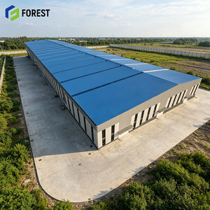 Edificio Industrial de Acero con Estructura de Portal, Modular, Duradero, para Logística, Ingeniería Comercial de Gran Altura y Fabricación - Product Image 1