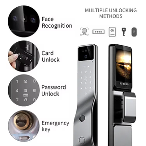 Интеллектуальный дом безопасности цифровой пульт дистанционного управления для распознавания лица отпечатков пальцев уличный умный дверной замок - Product Image 4