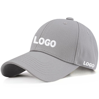 Casquettes de baseball unisexes en coton de haute qualité, à 6 panneaux, avec dessus rigide, vente en gros, personnalisables avec broderie, ajustées