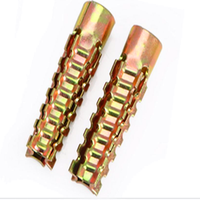 Boulon d'expansion à scie-sabre en acier au carbone zingué pour fixation murale