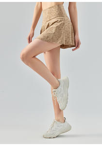 Gonna leopardata da Tennis plissettata per donna con tasche pantaloncini da allenamento a vita alta da donna che corrono gonne da Golf - Product Image 4