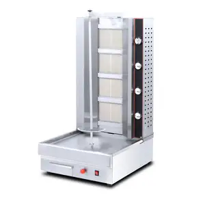 Hot Sale Shawarma Machine 4 Gas Burner Meat Toasting Shawarma China Factory