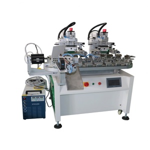 Automatic Four-Station UV Screen Printer Robot New Condition Two-Color LED for High-Affinity Card Label Printers - Product Image 5