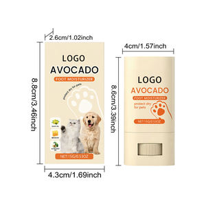 Crema Humectante para Patas de Mascotas, Cuidado para Almohadillas Agrietadas, Crema Limpiadora para Perros y Gatos - Product Image 1