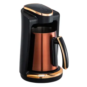 LEAZO Automatic Stainless Steel Cafetera Turkish Coffee Makers Hot Picks Electric Turkish Coffee Maker Machine